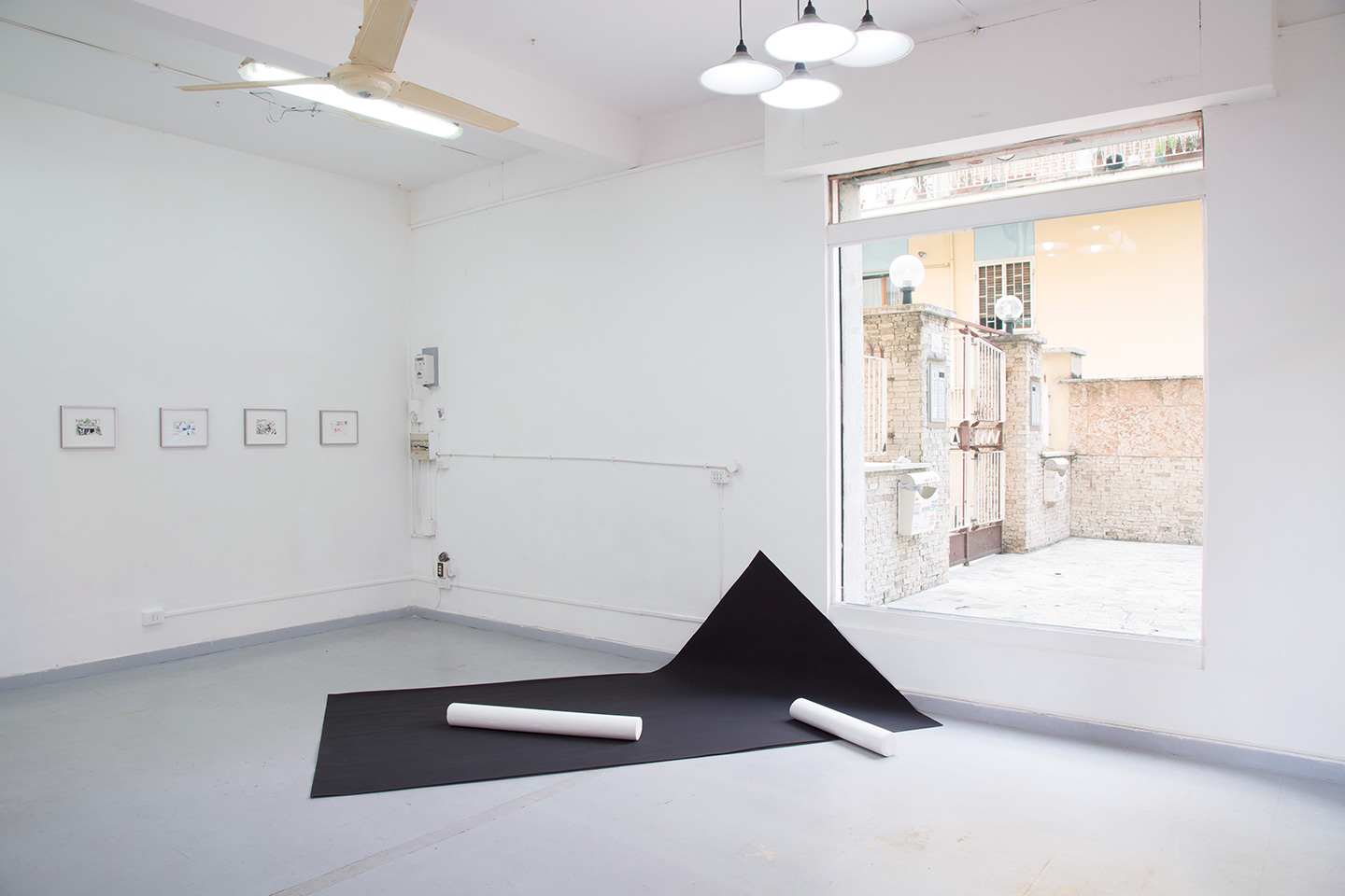 Photo taken at Aia Turan's exhibition entitled 'Some Windows are Blind' at 44 Møn