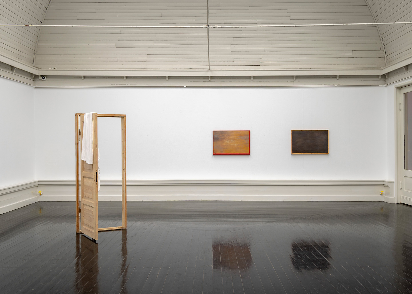 Photo taken at Aia Turan's exhibition entitled 'Maybe We Could Both Belong' at Den Frie