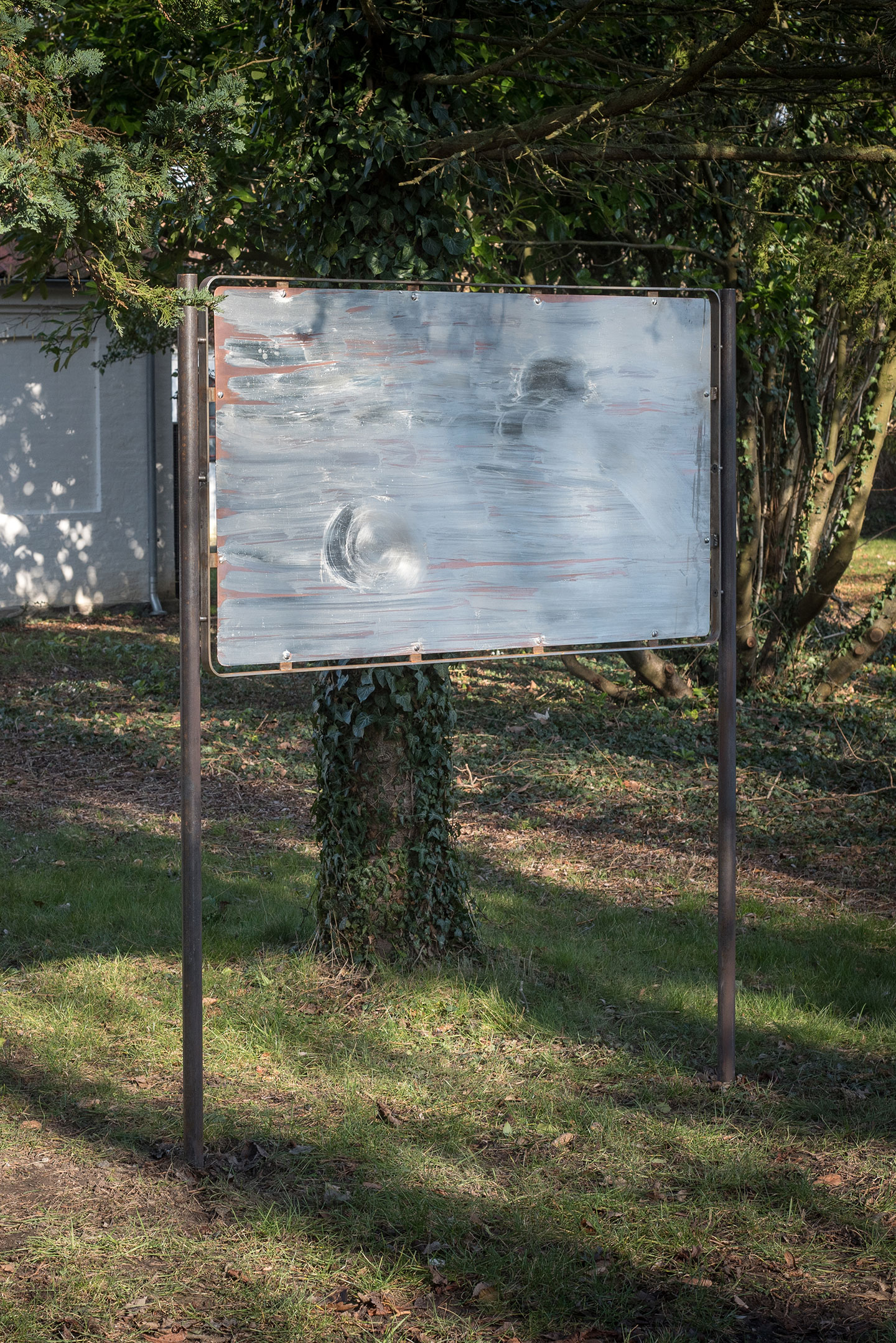 Photo taken at Aia Turan's exhibition entitled 'Some Windows are Blind' at 44 Møn. Photo by Thomas Bagge.