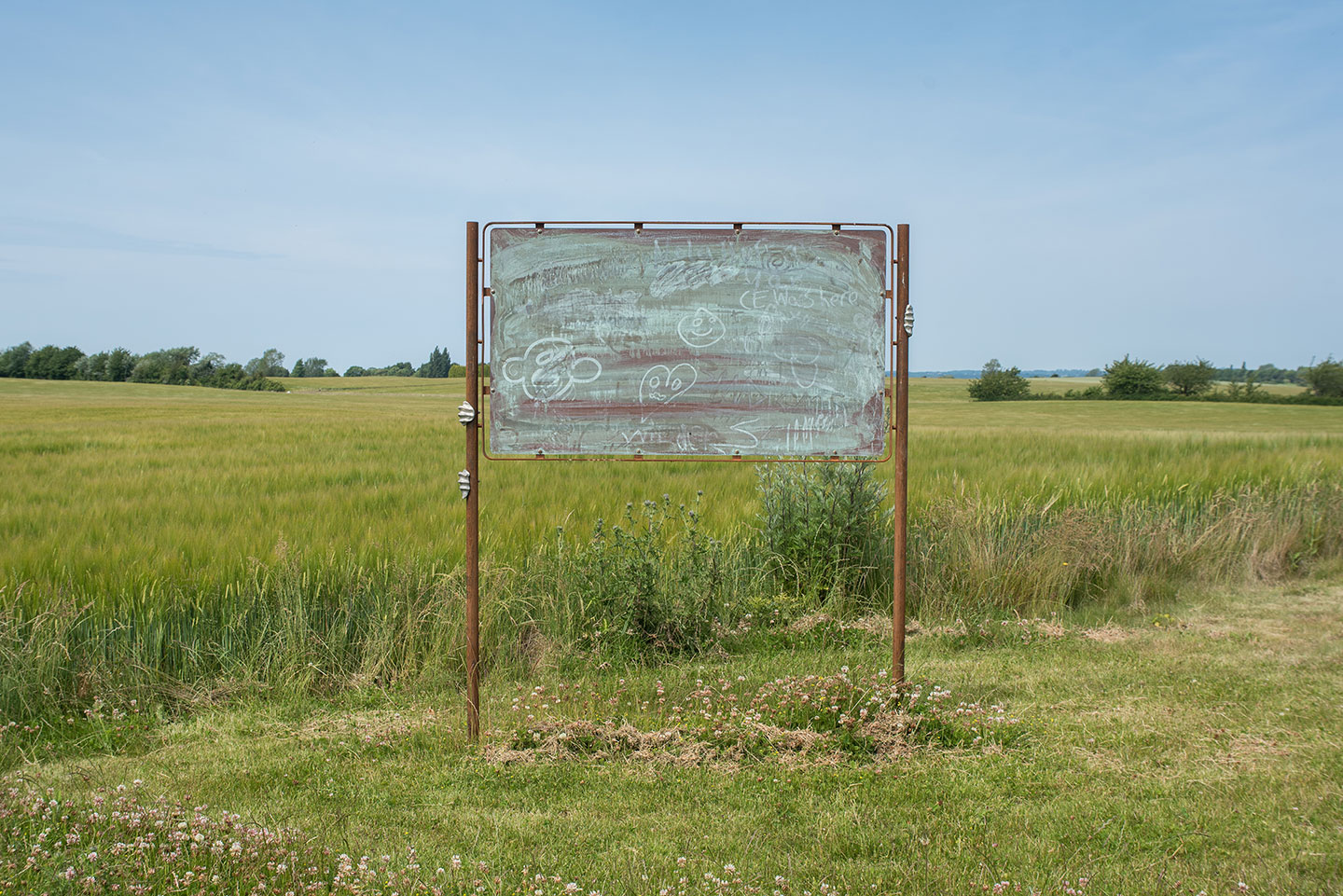 Photo taken at Aia Turan's exhibition entitled 'Some Windows are Blind' at 44 Møn. Photo by Thomas Bagge.