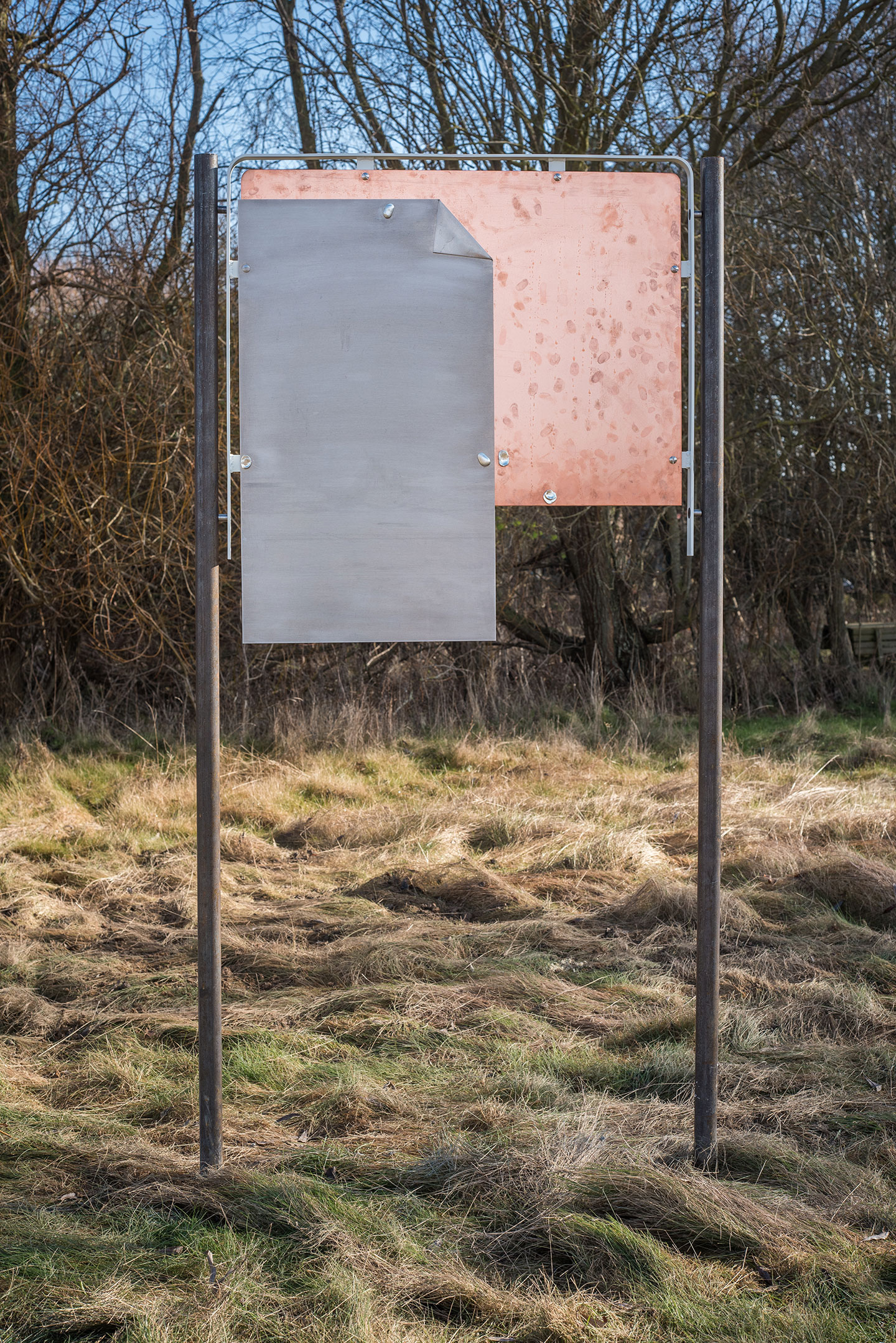 Photo taken at Aia Turan's exhibition entitled 'Some Windows are Blind' at 44 Møn. Photo by Thomas Bagge.